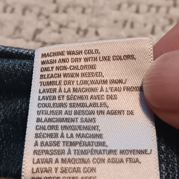 Old Navy women's plus size lot of 2 cropped capri ankle blue denim jeans sz 24 - Picture 13 of 15